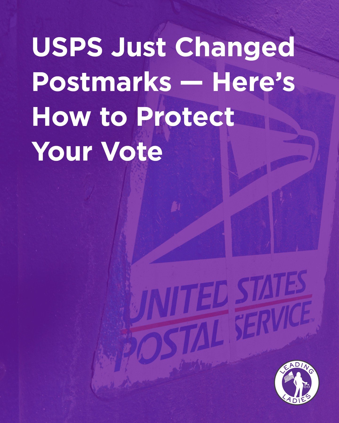 Your Mail-In Ballot Could Be Rejected&mdash;Even If You Sent It On Time⁠
⁠
The USPS has changed how postmarks work, and that change puts some ballots at risk. Here's what you need to know and what you can do about it.⁠
⁠
What's changed: Your ballot's