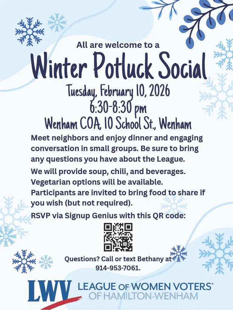 Winter Potluck Social
