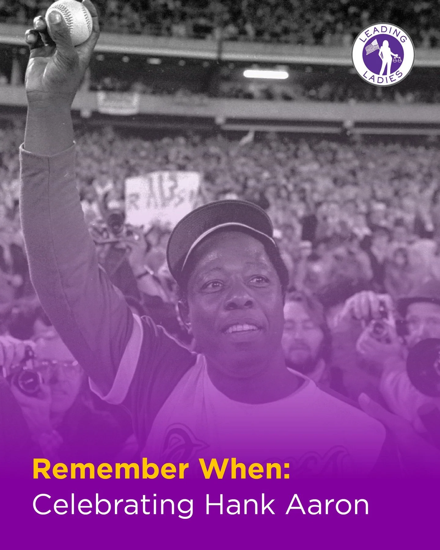 This Wednesday, February 5th, would have been Hank Aaron's 92nd birthday. Born in 1934 in Mobile, Alabama, "Hammerin' Hank" became one of baseball's greatest players&mdash;and one of America's most dignified champions of equality.⁠
⁠
On Apr
