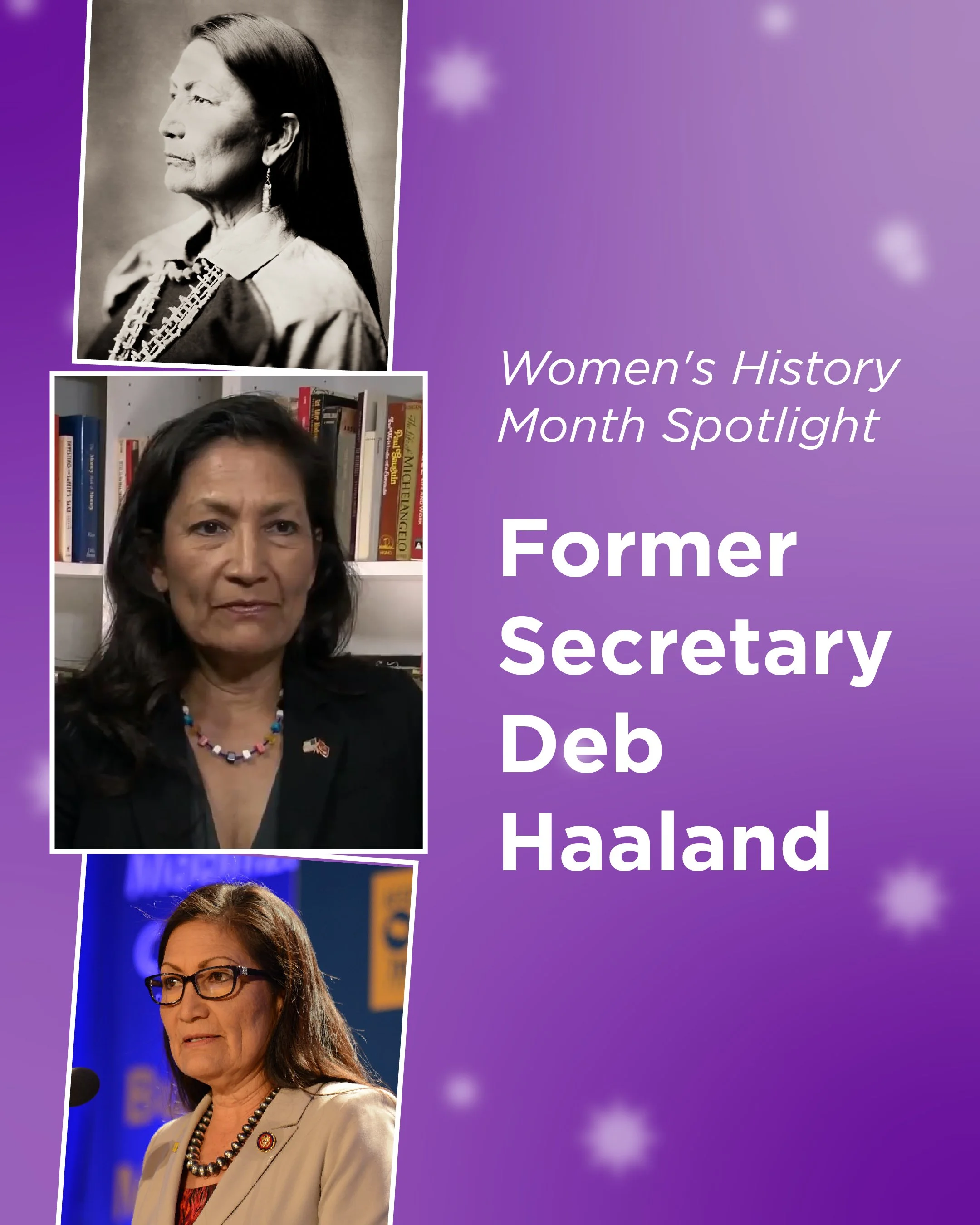 Women’s History Month Spotlight: Former Secretary Deb Haaland