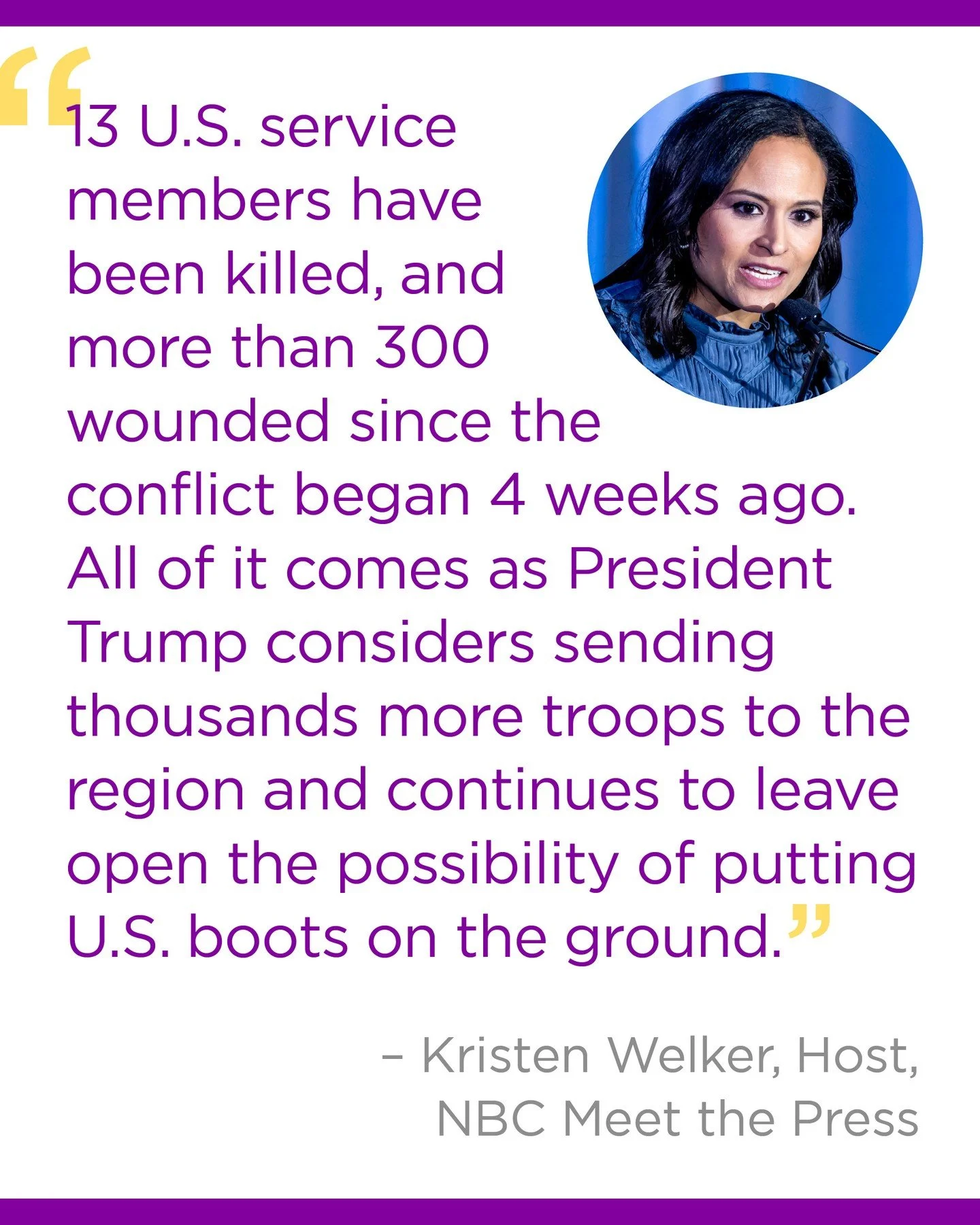 They came home in flag-draped coffins. Thirteen of them, in four weeks. More than 300 others came home wounded &mdash; some visibly, some not. These are not abstractions. These are someone's child, someone's parent, someone's reason for getting up in