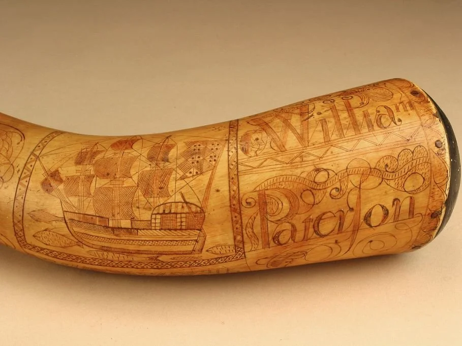 Historic Trade Demonstration: Powder Horn Carving with Laurie McCarthy