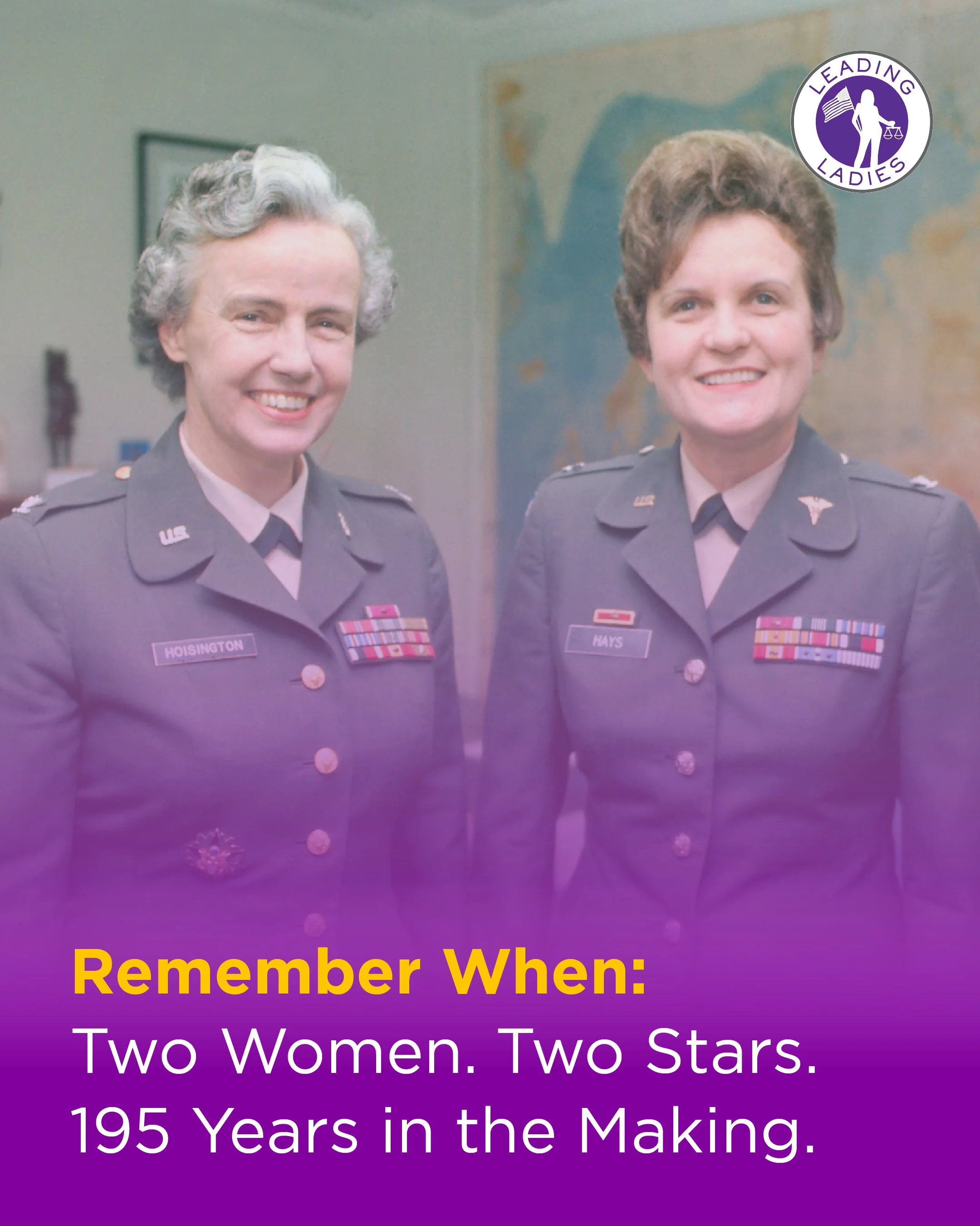 Remember When: Two Women. Two Stars. 195 Years in the Making.