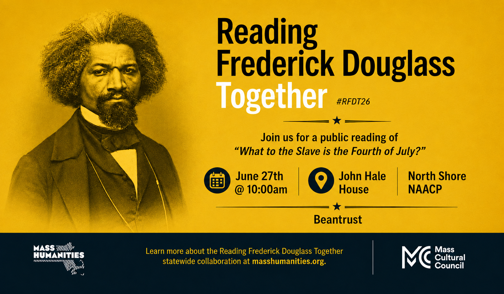 Reading Frederick Douglass Together at Hale Farm