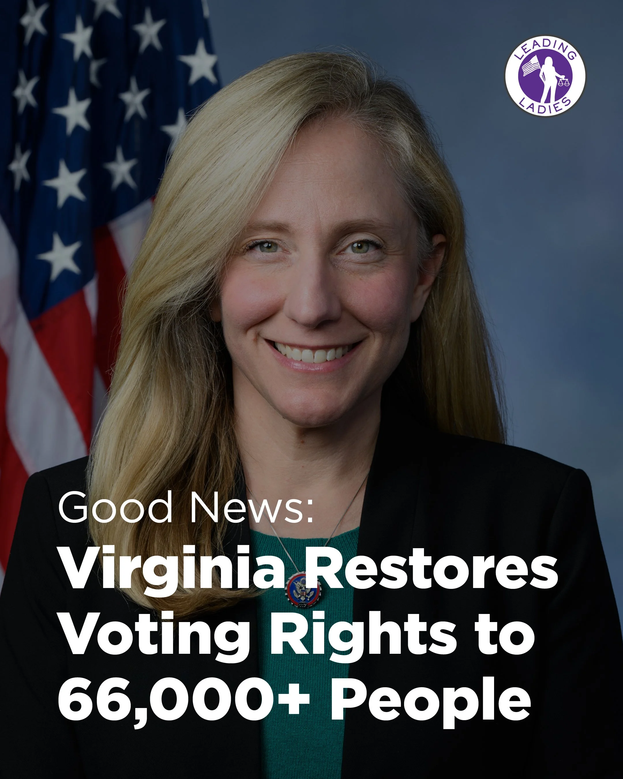 Good News: Virginia Restores Voting Rights to 66,000+ People