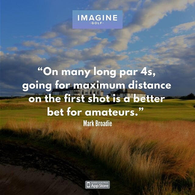 Should you use the 3-Shot Strategy? Listen to today's Daily Drive available in the Imagine Golf app to learn more. &bull;
Imagine Golf is the #1 app for golfers working on their mental game. Think better, score better. Link in bio.
&bull;
#ImagineGol