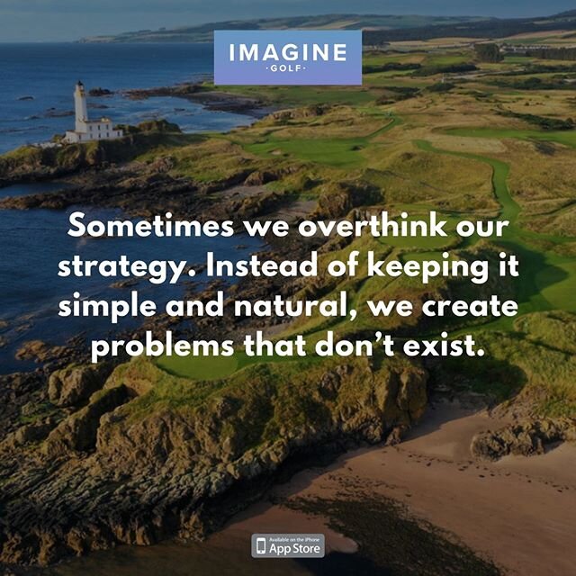 Are you better off laying up or going for it? Listen to today's Daily Drive available in the Imagine Golf app to learn more. &bull;
Imagine Golf is the #1 app for golfers working on their mental game. Think better, score better. Link in bio.
&bull;
#