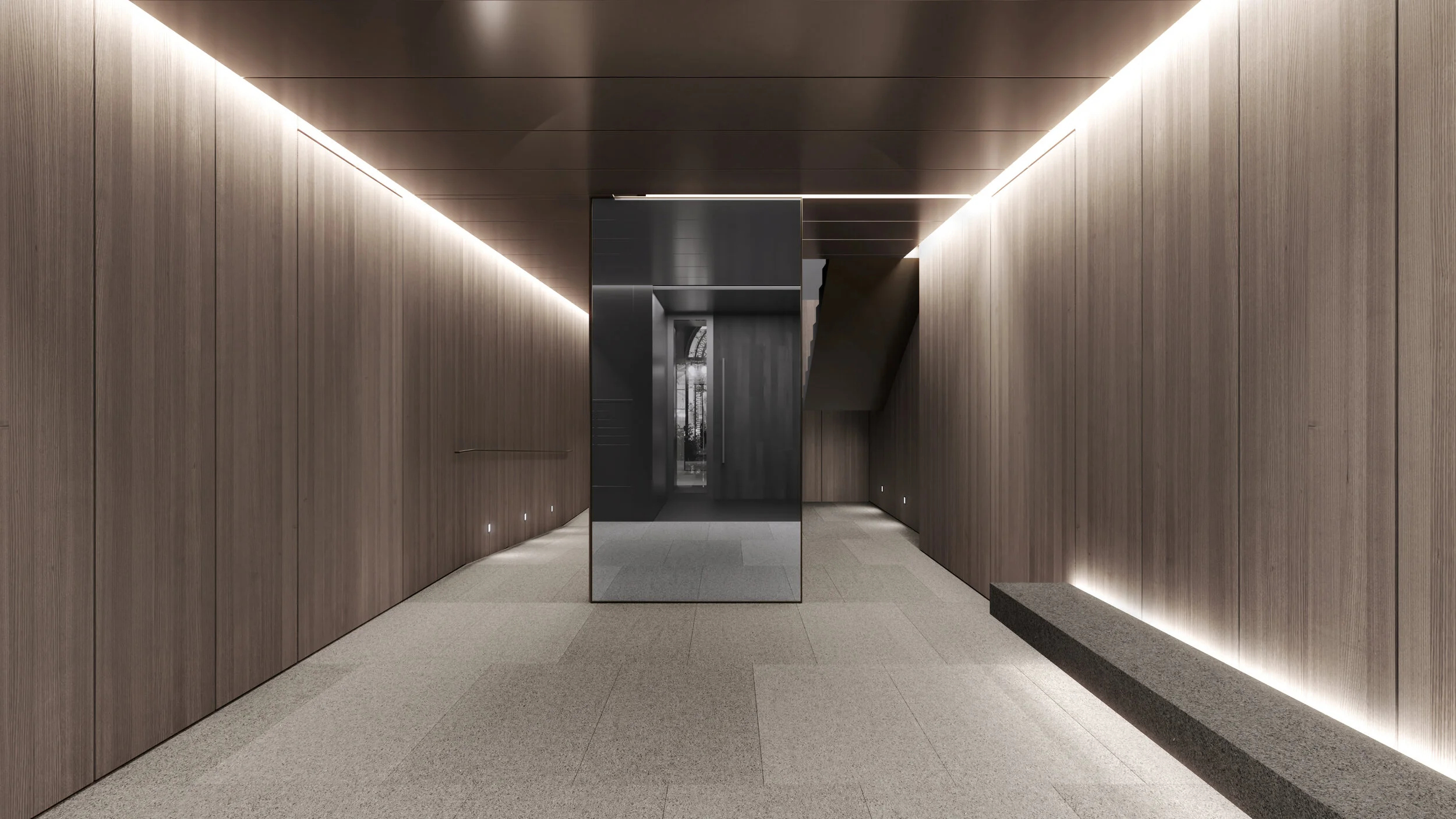 Luxury Condo Lobby in San Francisco