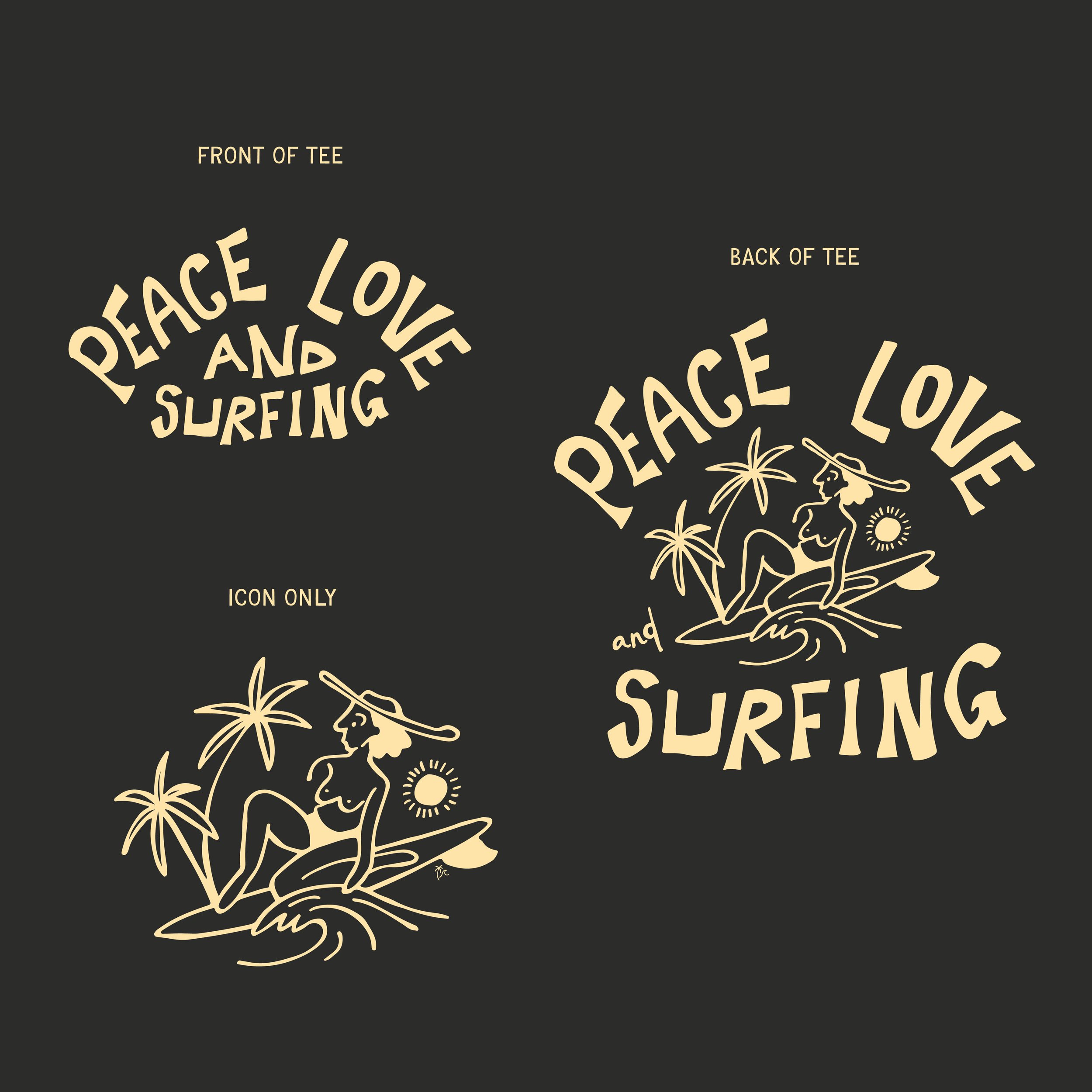 Peace Love & Surfing