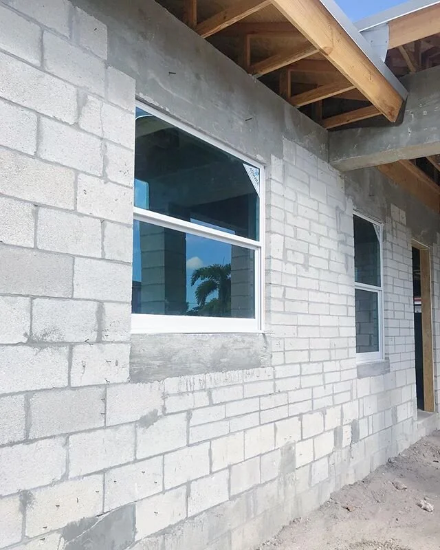 Update: Windows are officially in!! Now we wait for the sliding glass door...