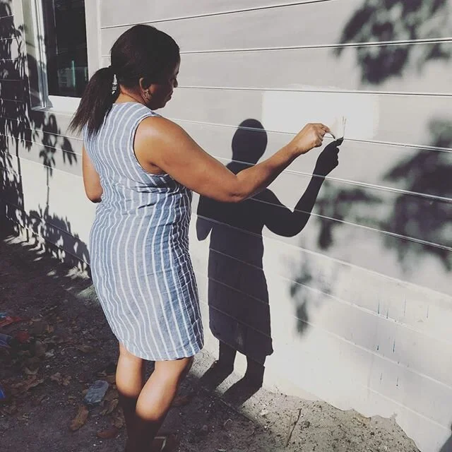 Update: Due to the quarantine it&rsquo;s hard to get inspections so the project has been impacted. It&rsquo;s moving slow, but still moving. * First coat of paint *Porch concrete poured *Front door installed. 🏠 
#acoconutproject #coastalfarmhouse #f