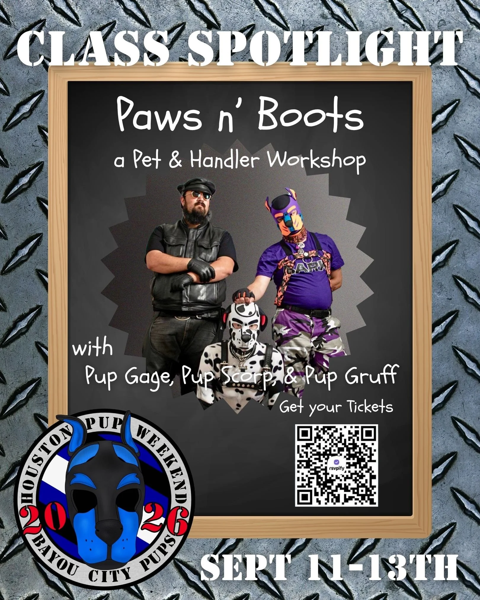 Paws n’ Boots - A Pet and Handler Workshop