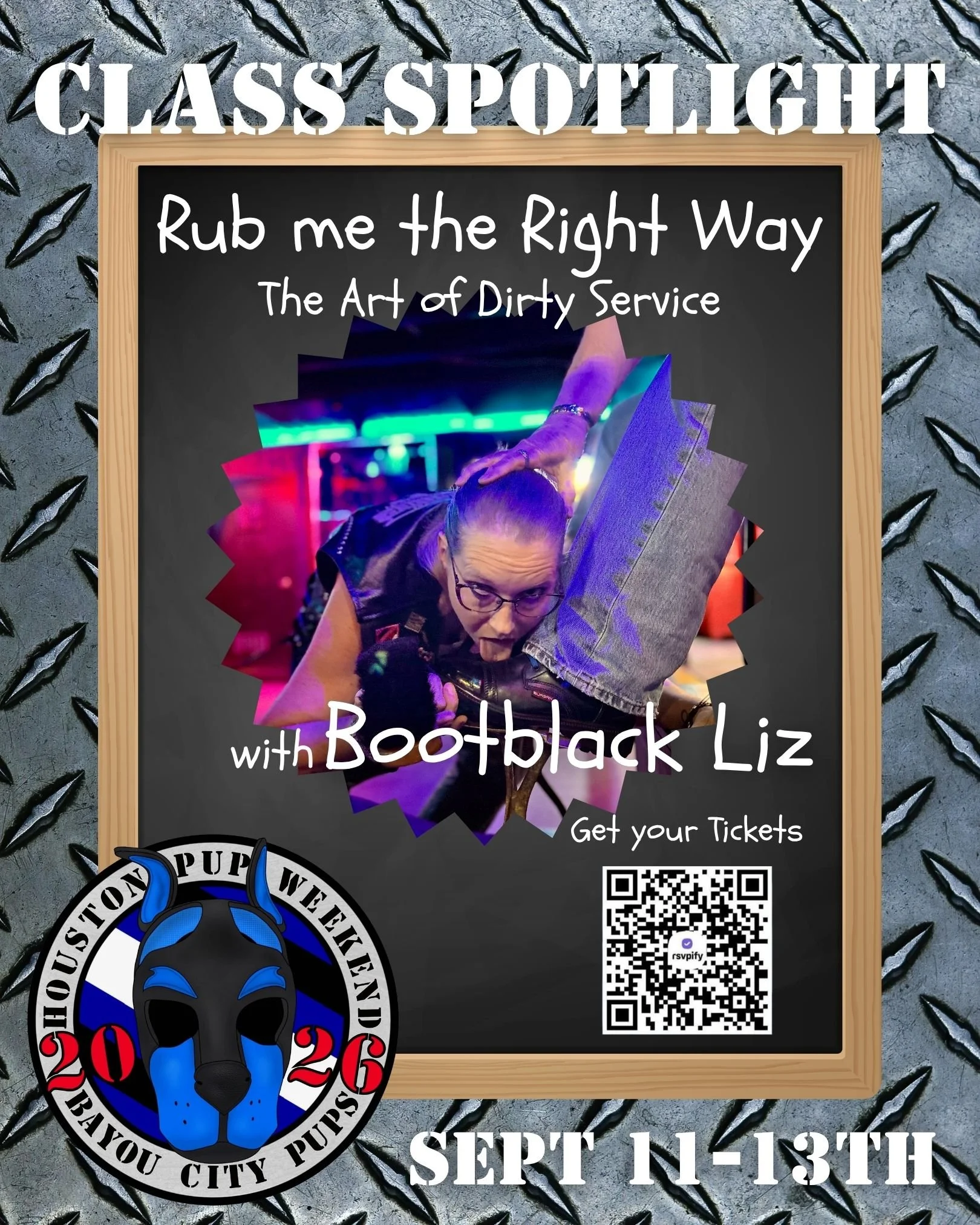 Rub me the right way, the art of dirty service