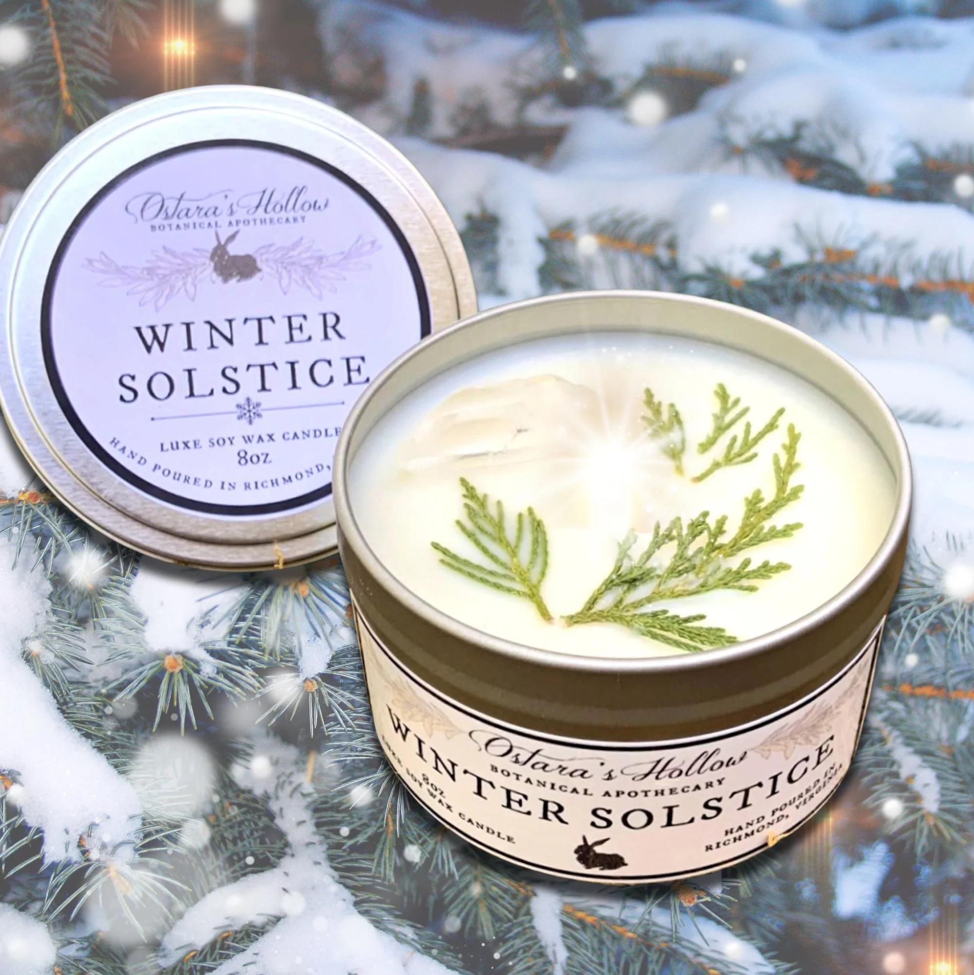 Winter Solstice Luxe Soy Candle