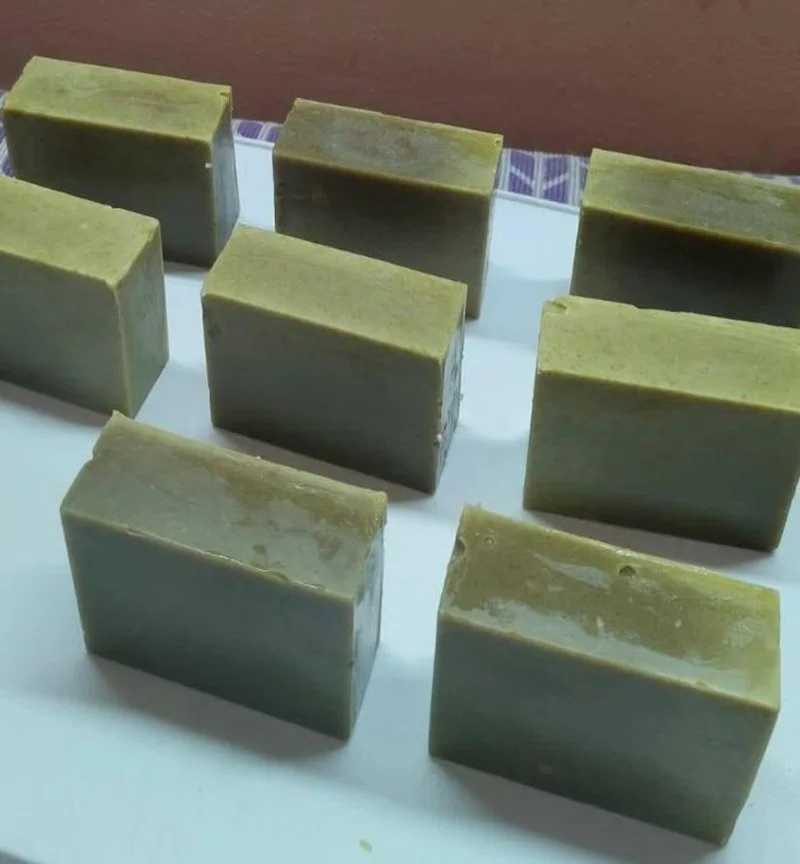 herbal soap made with 6 medicinal herbs