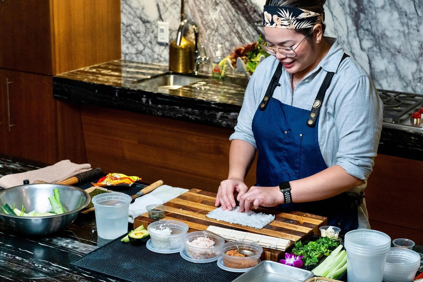 Chef Spotlight: 🔦

We had the pleasure of working with Chef Margaux Lao, Owner and Founder of @i.8sushi 🍣 for a virtual class for the residents of @livingatsantamonica 

iEight sushi started in the midst of the Pandemic 2020.

From what started as 