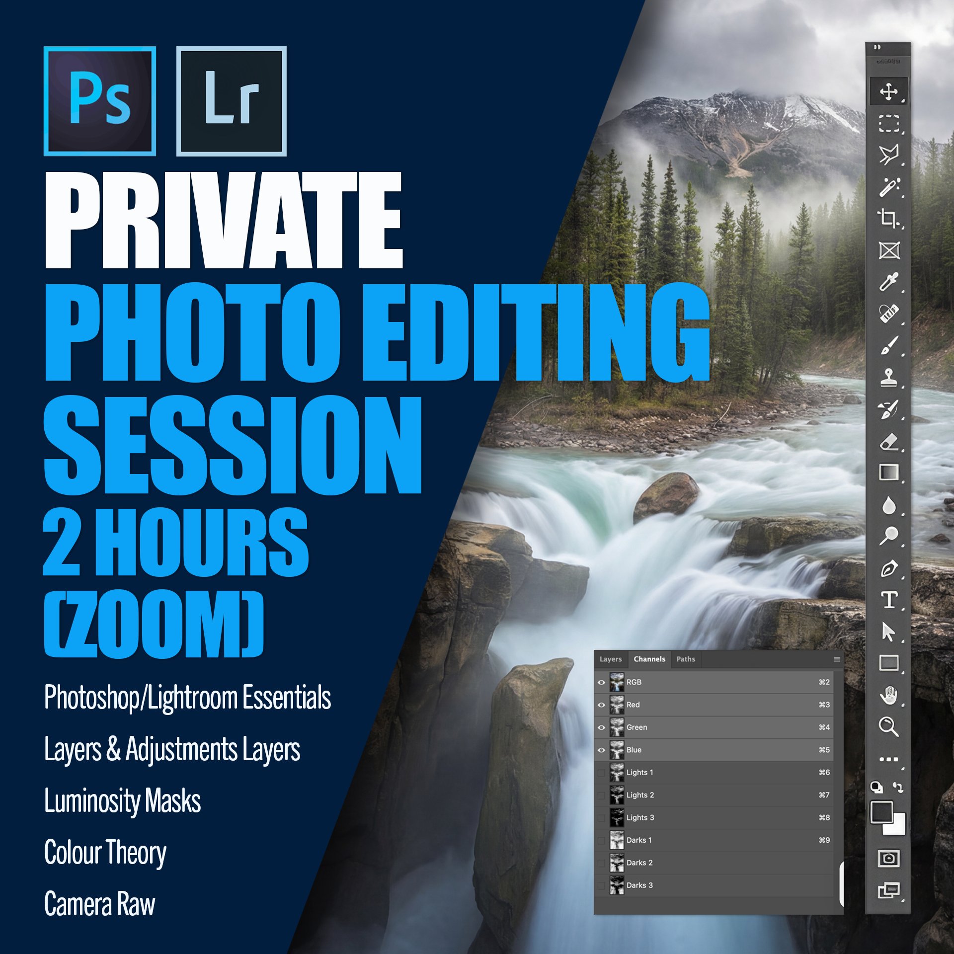 2 HOUR PHOTO EDITING SESSION (ZOOM)