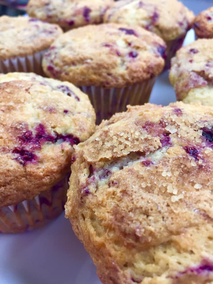 berry muffins