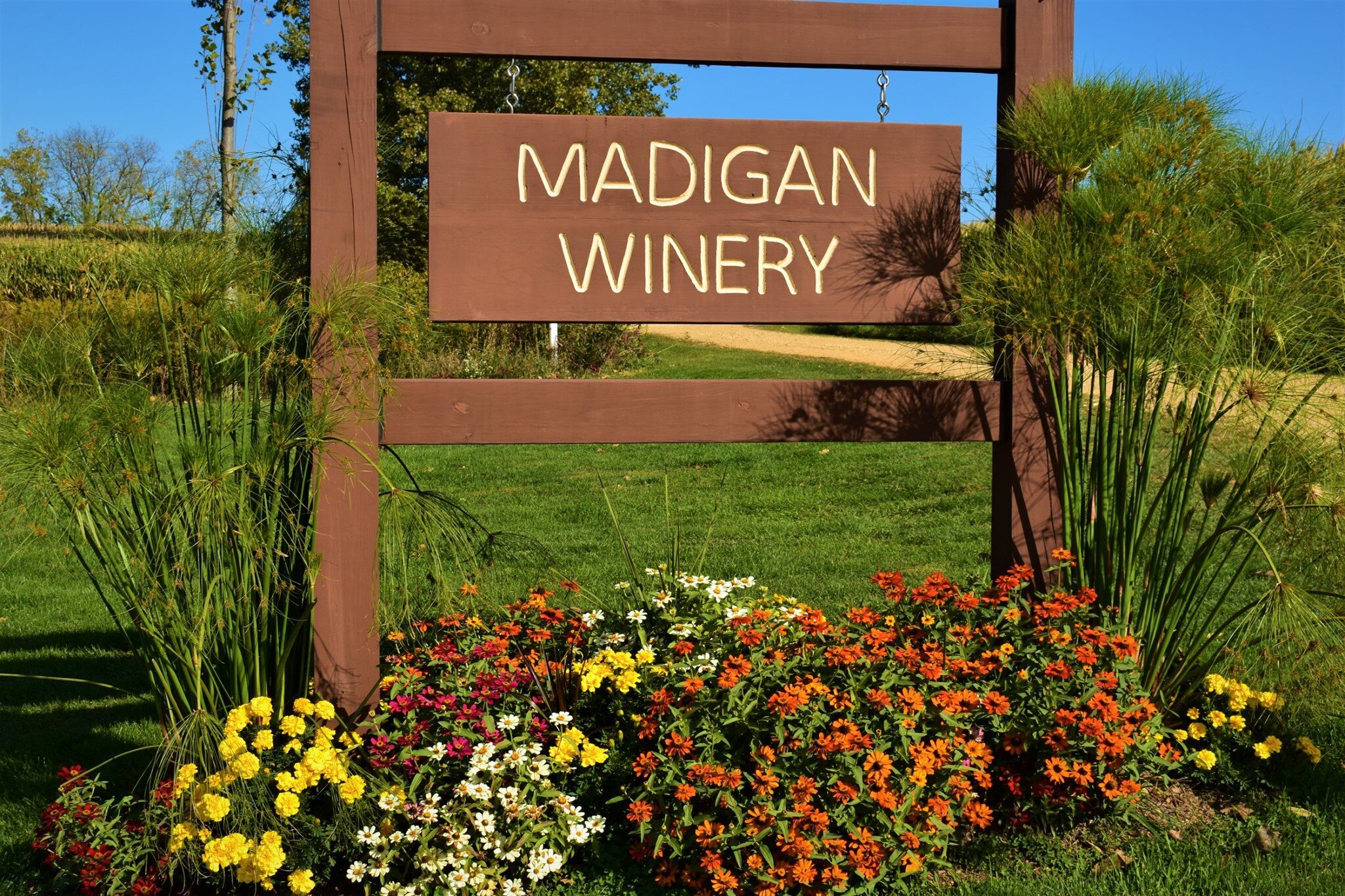 sign for winery