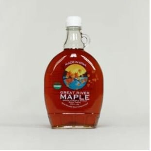 jar of maply syrup