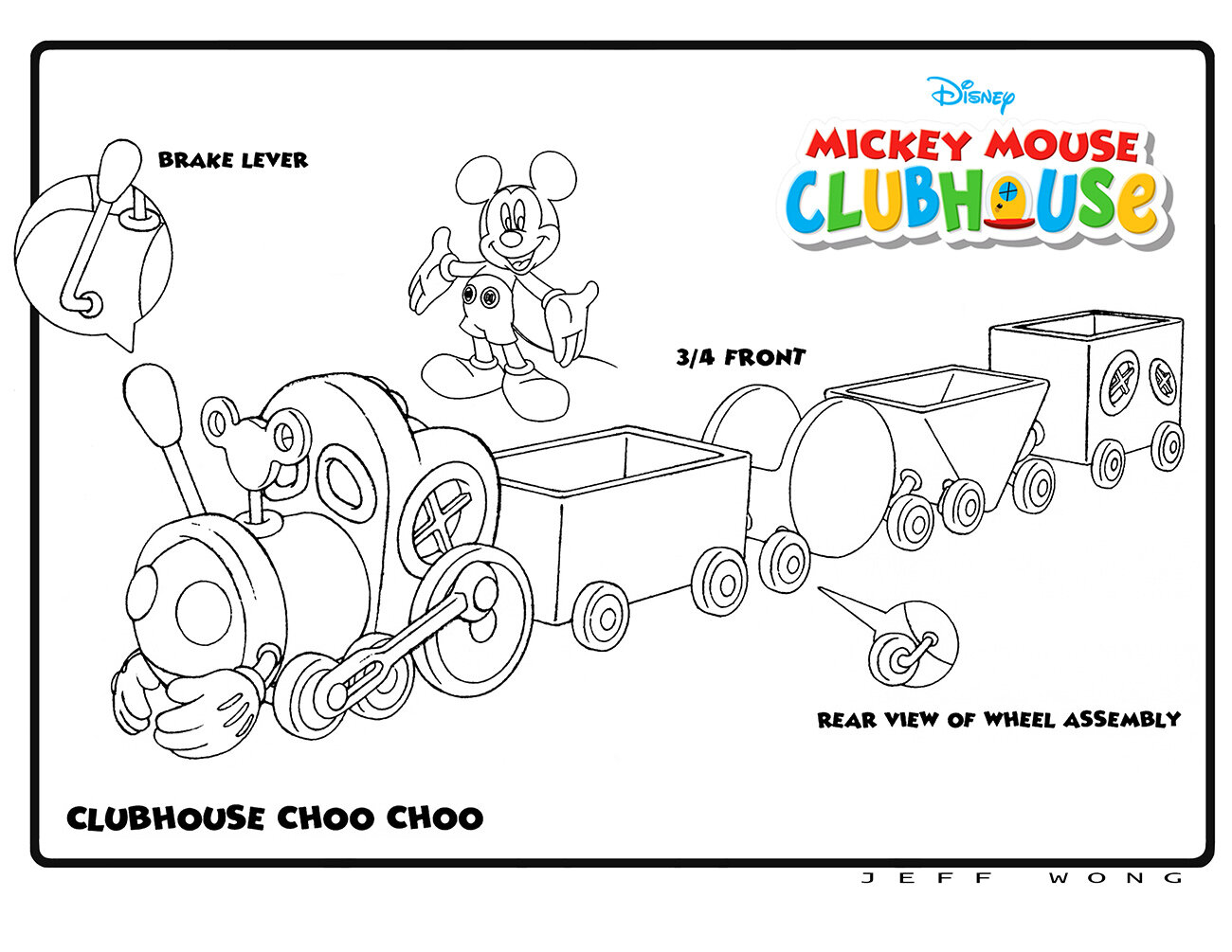 Mickey Mouse Clubhouse Toodles Printables