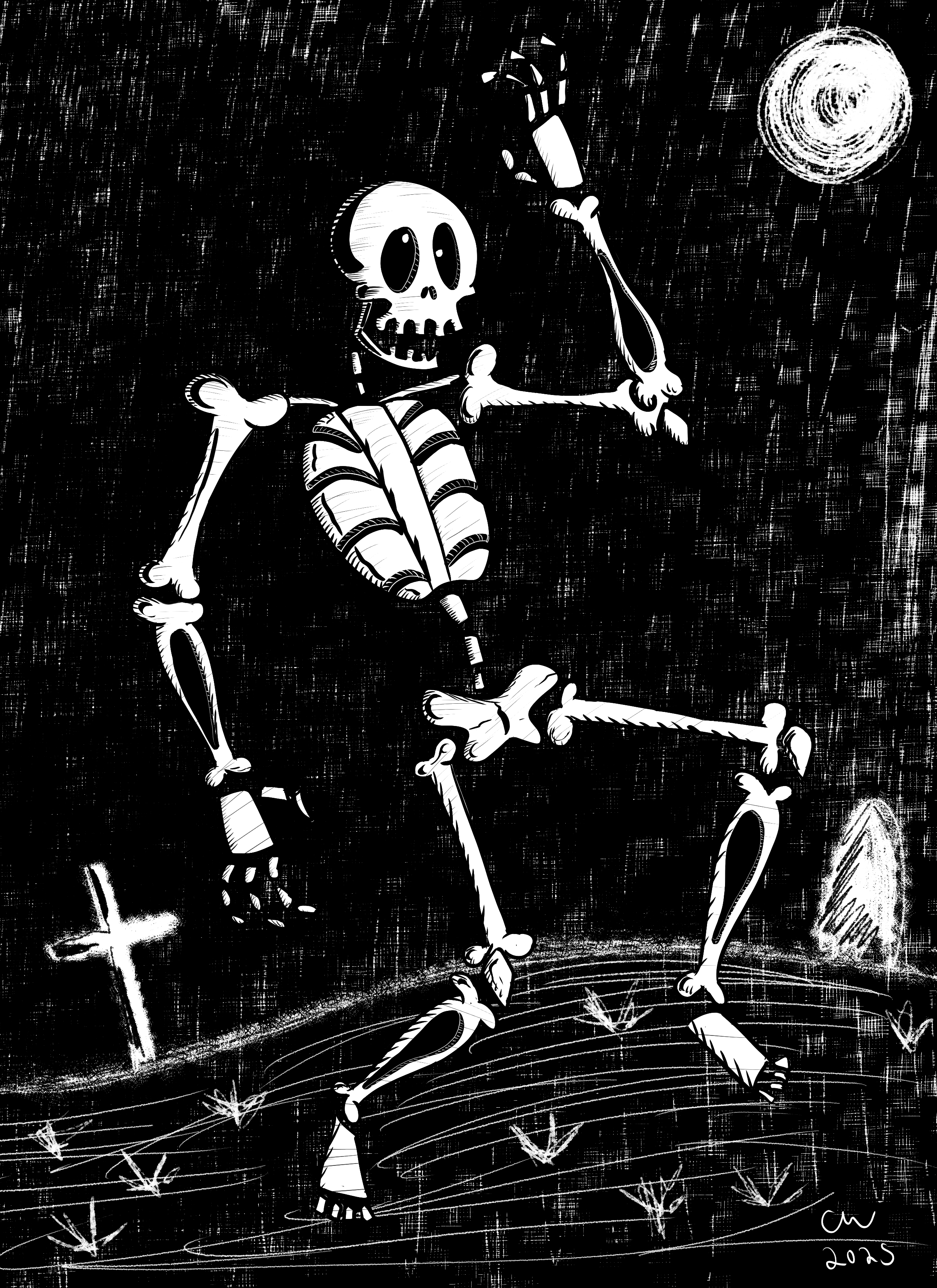 Inkober 2025 28 Skeletal 