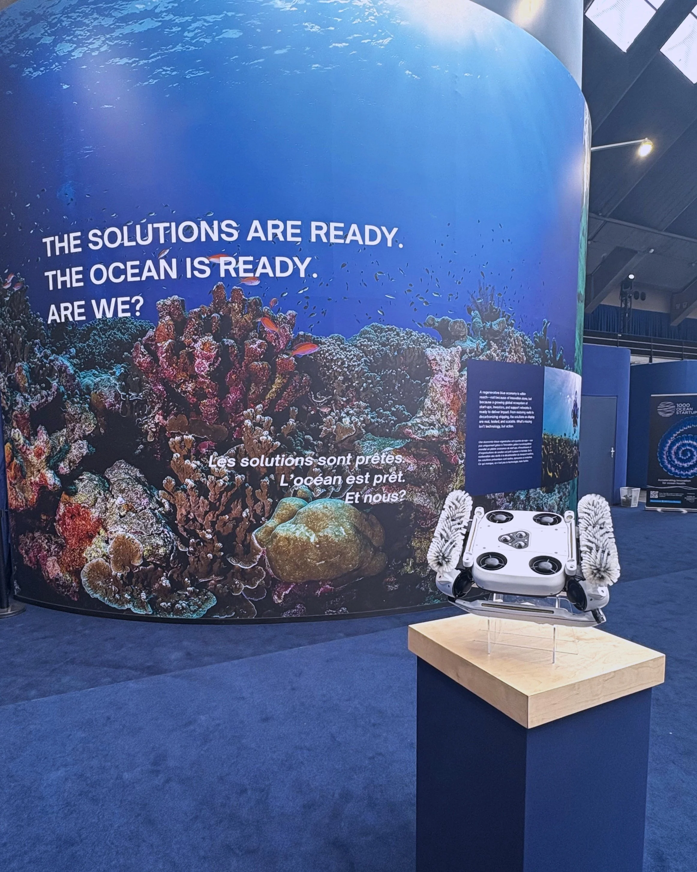 Hullbot on Display at UNOC3