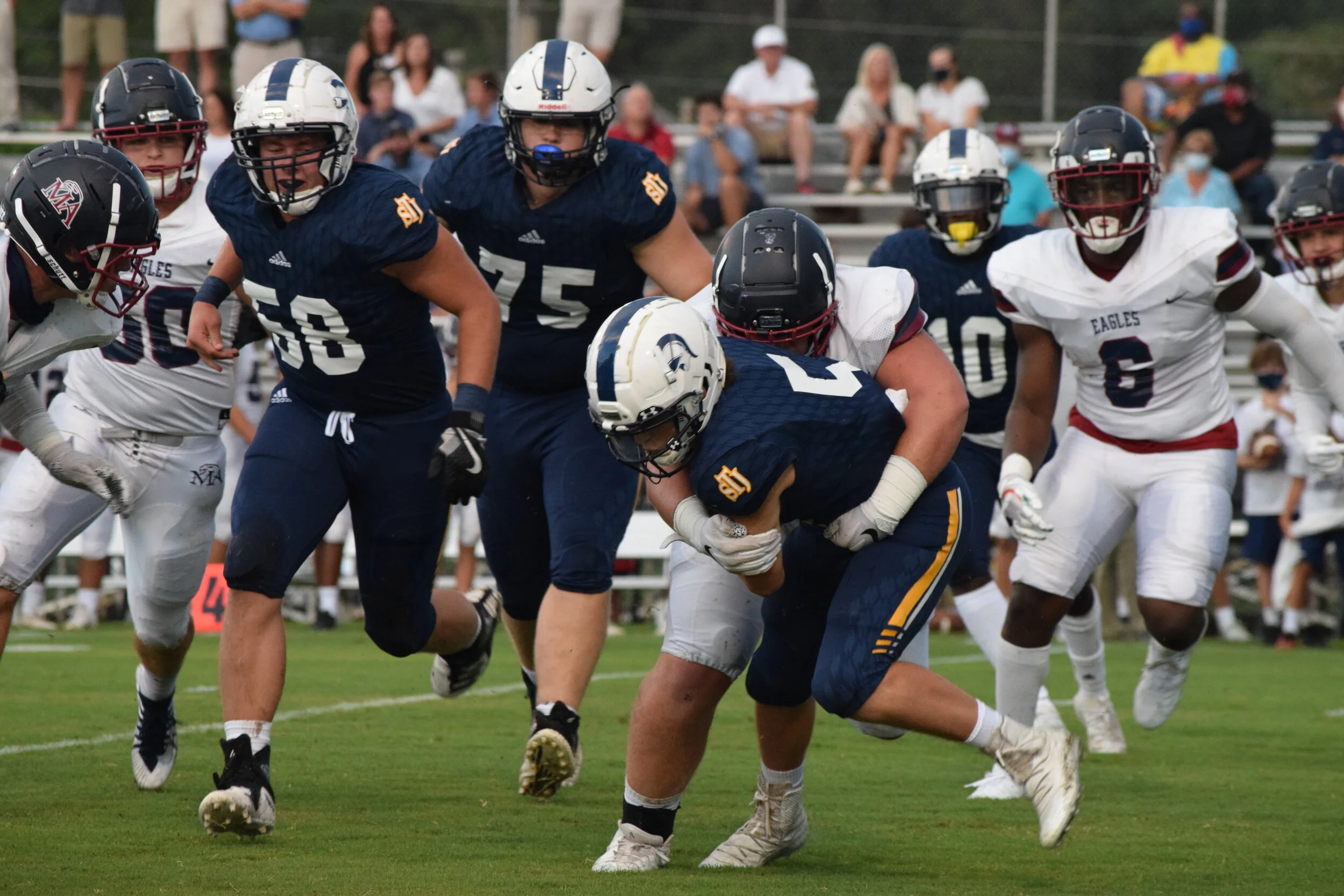 Montgomery Academy shuts out St. James in Johnson debut