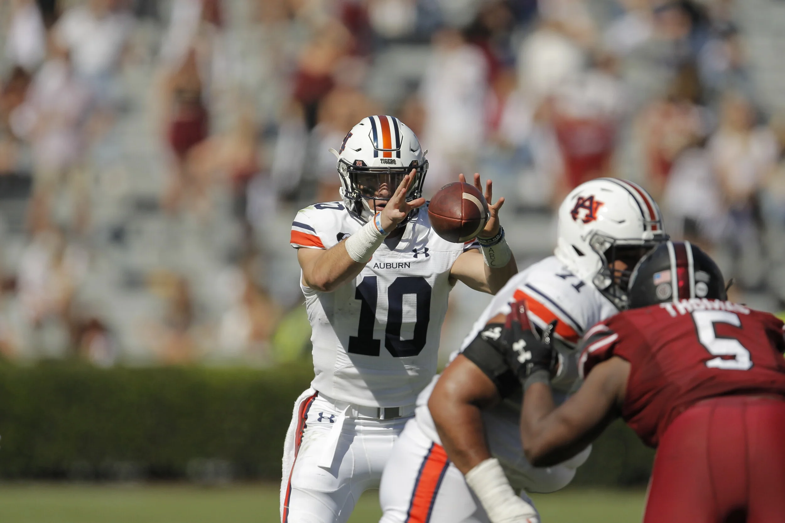 AU-OLE MISS: Ball protection key for quarterbacks