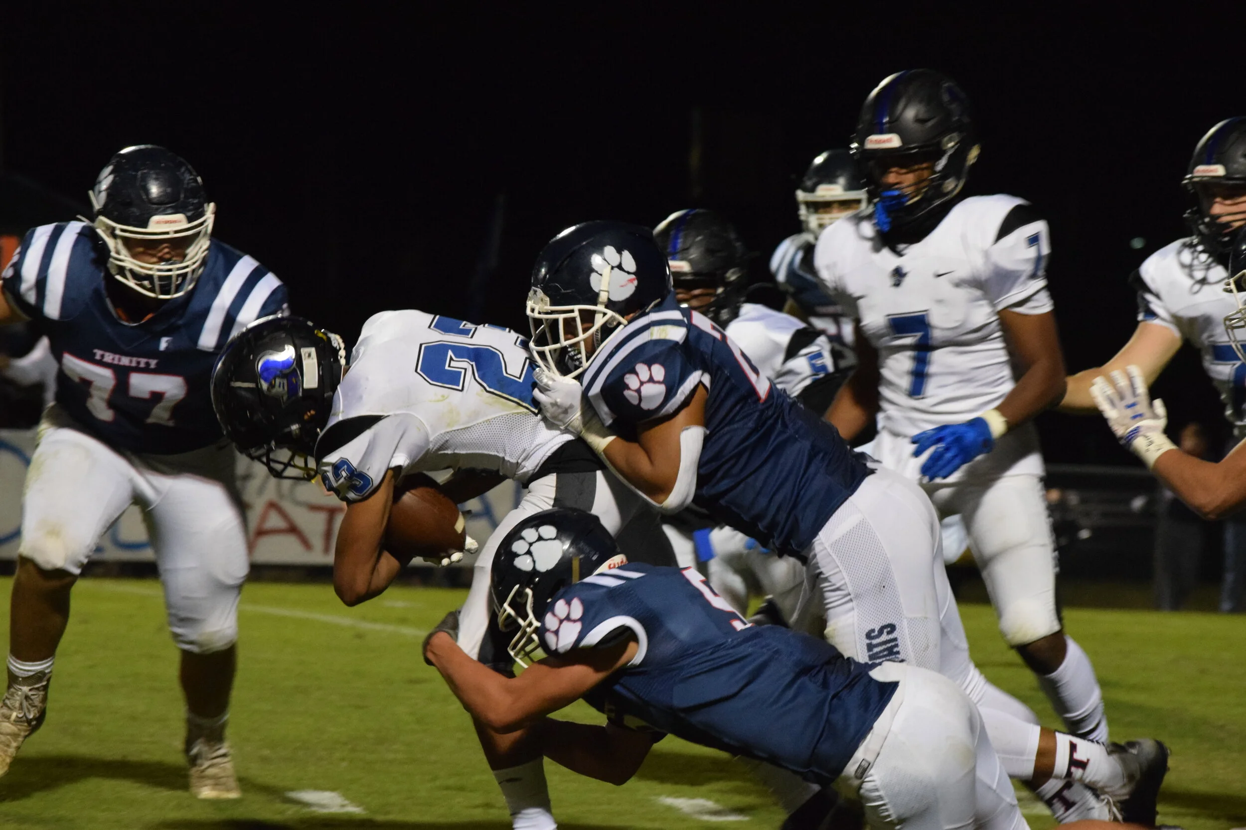 PREP FOOTBALL: Ellis key for Trinity; QB Club names POW