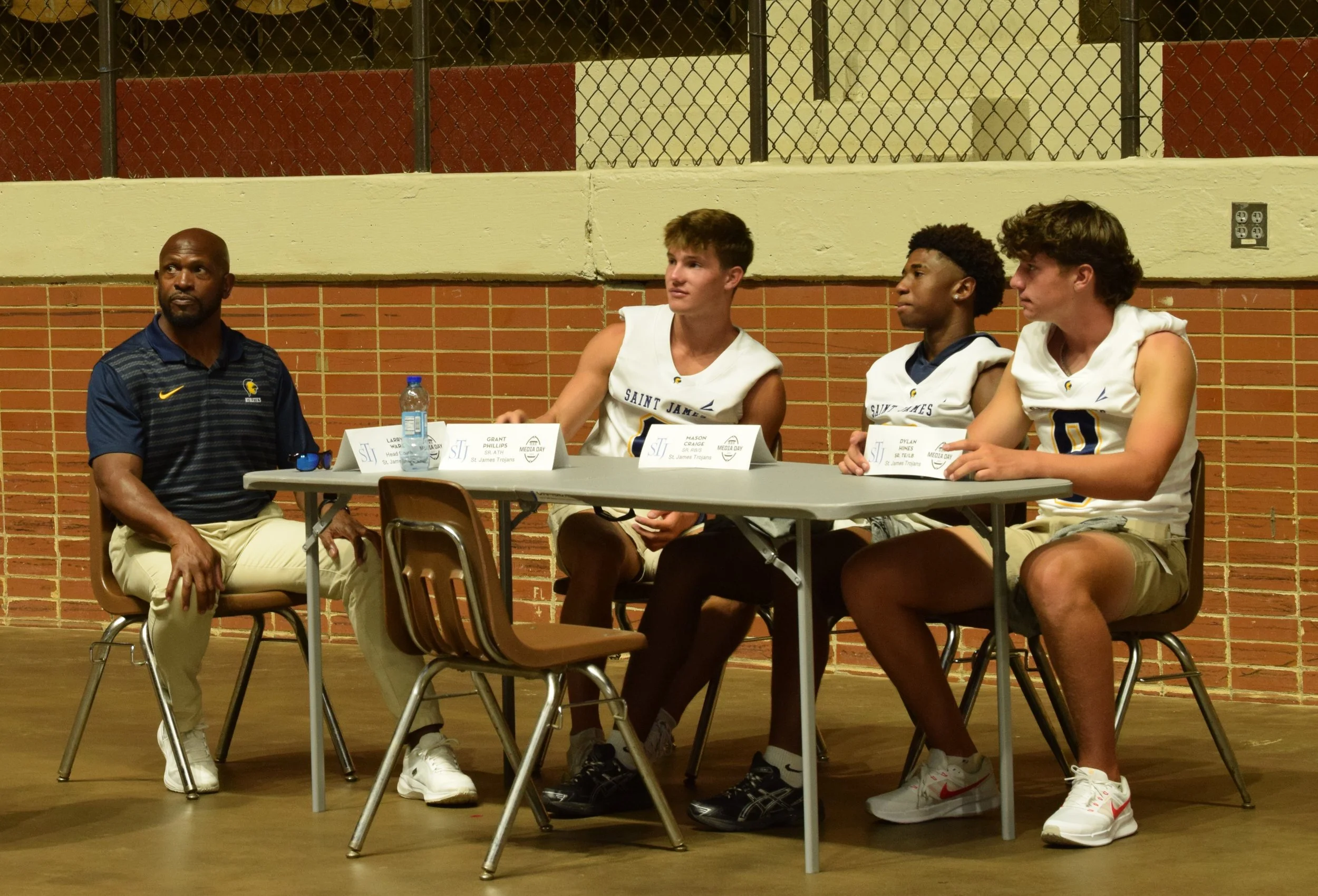 St. James Larry Ware and players.JPG