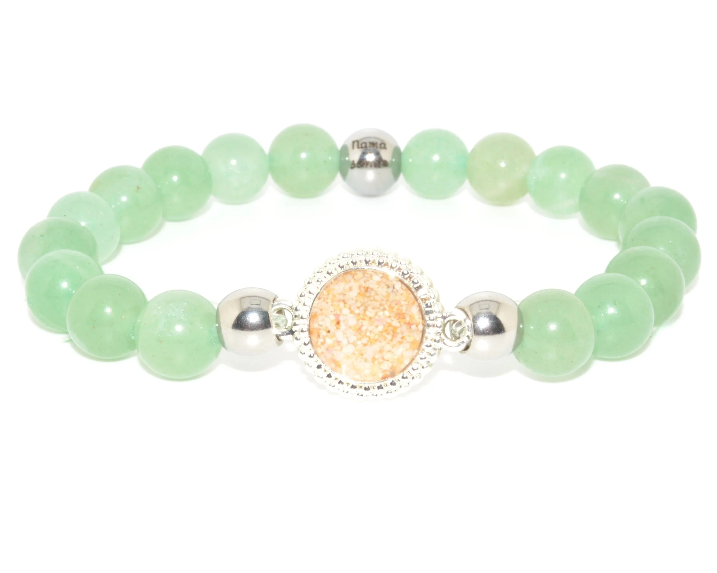 Diane Classic Green Aventurine - Silver