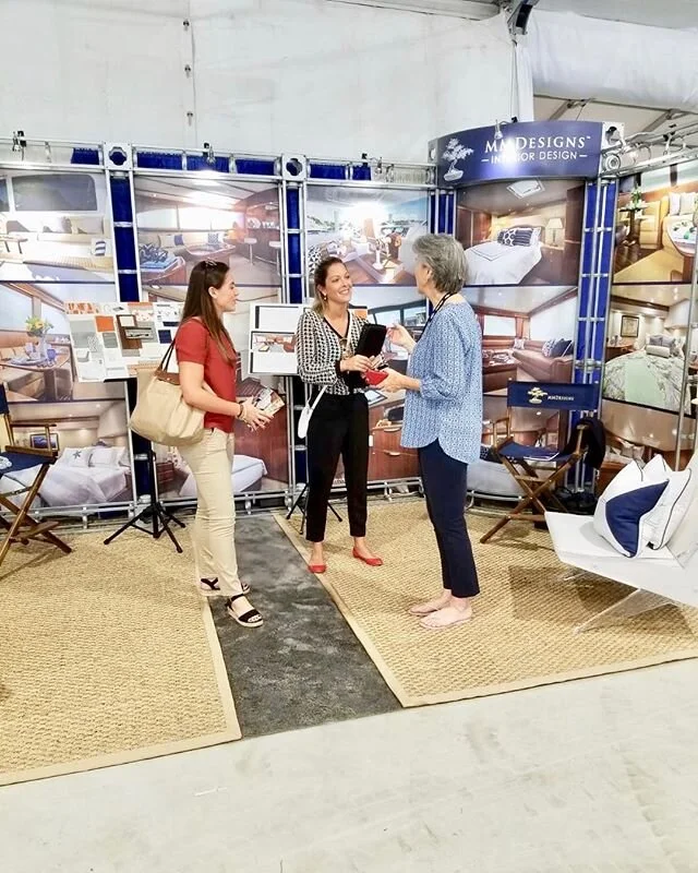 At the Miami Boat Show