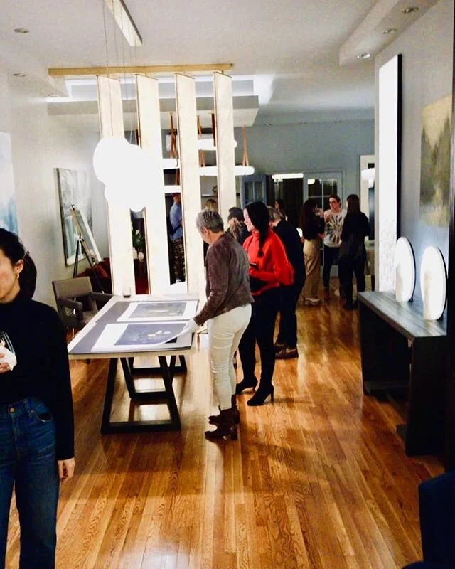 With some of our clients at another Atelier Alain Ellouz event in NY