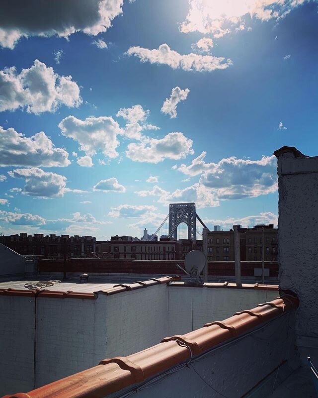 GW Bridge.
.
.
.
.
.
#washingtonheights #georgewashingtonbridge #gwbridge #springinnyc #bluesky