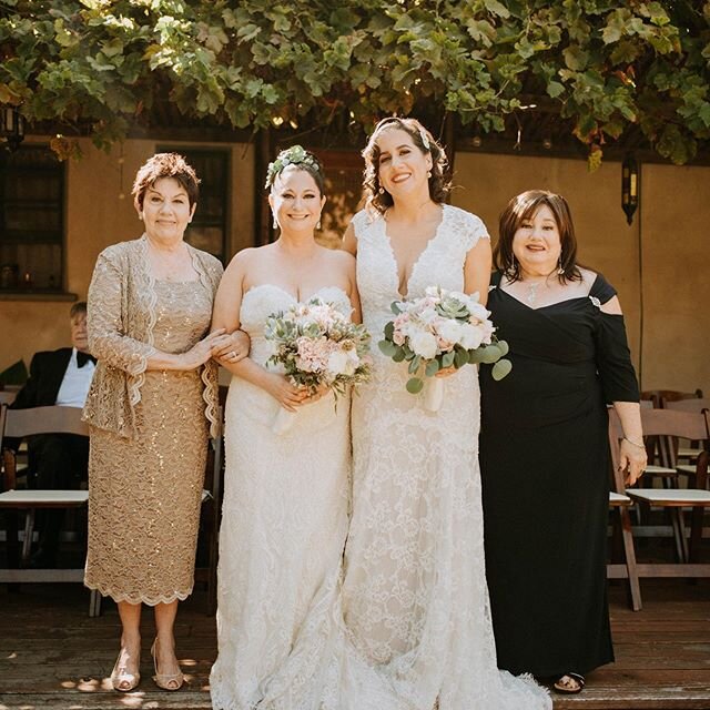 🥁I&rsquo;m @nikkilevy (shortie in the white dress), creator of @donttellmymother. This is my mama (shortie in the black dress), my wife and her mama. We celebrate mothers 💥 in all their many forms - birth moms, chosen moms, mentor moms, animal moms