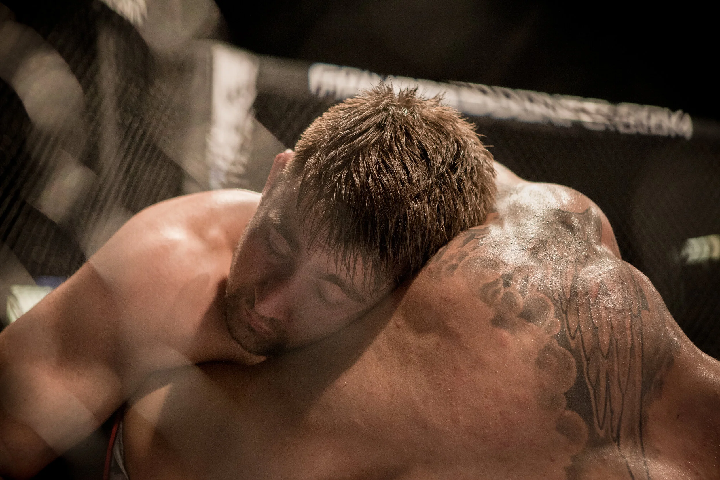  Competitors in the ring. 