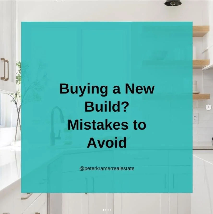 Buying a new build? Mistakes to avoid