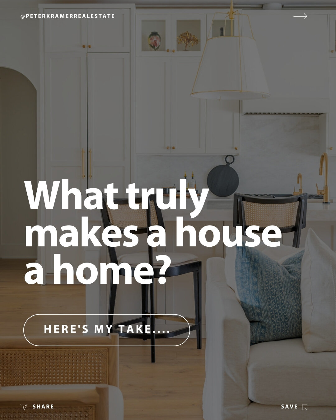 Have you ever wondered what ACTUALLY makes a house a home?? 

As an agent, I've had the privilege of helping many individuals and families find their perfect homes. 

Gathering data from my lovely clients, here's what I've concluded makes a house fee