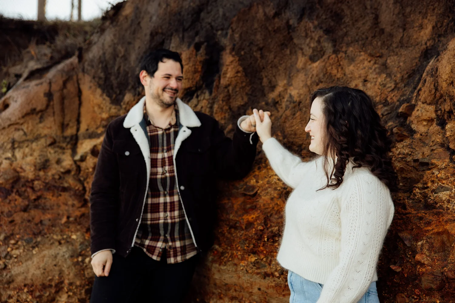 Cesar & Heather’s Moody Engagement shoot at Cape Lookout, Oregon Coast