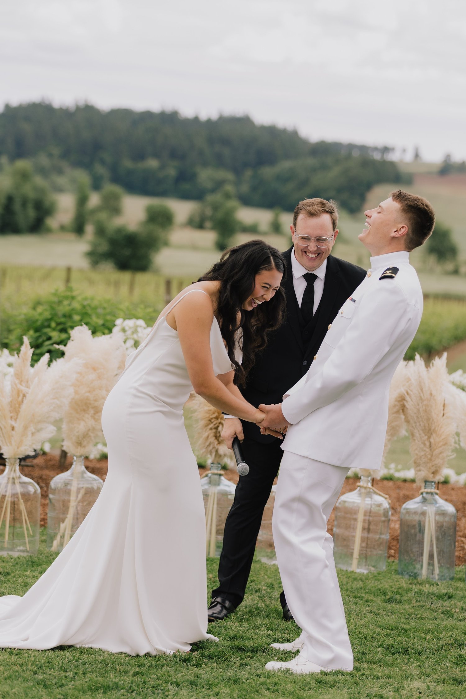 Ruby & Luke’s Wedding at The Farm on Golden Hill, Silverton, Oregon
