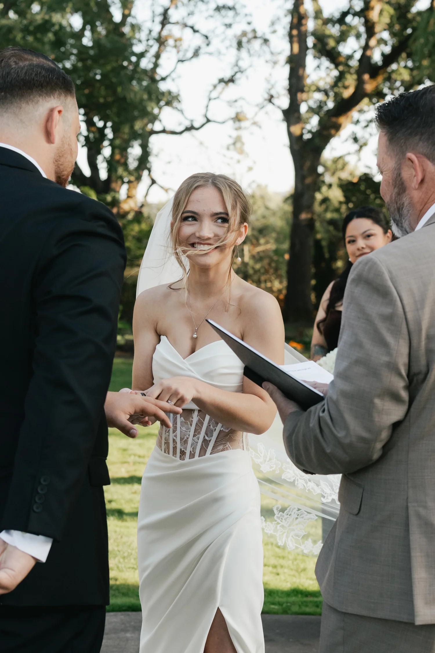 Romantic Wedding, at The Preserve, McMinnville Oregon