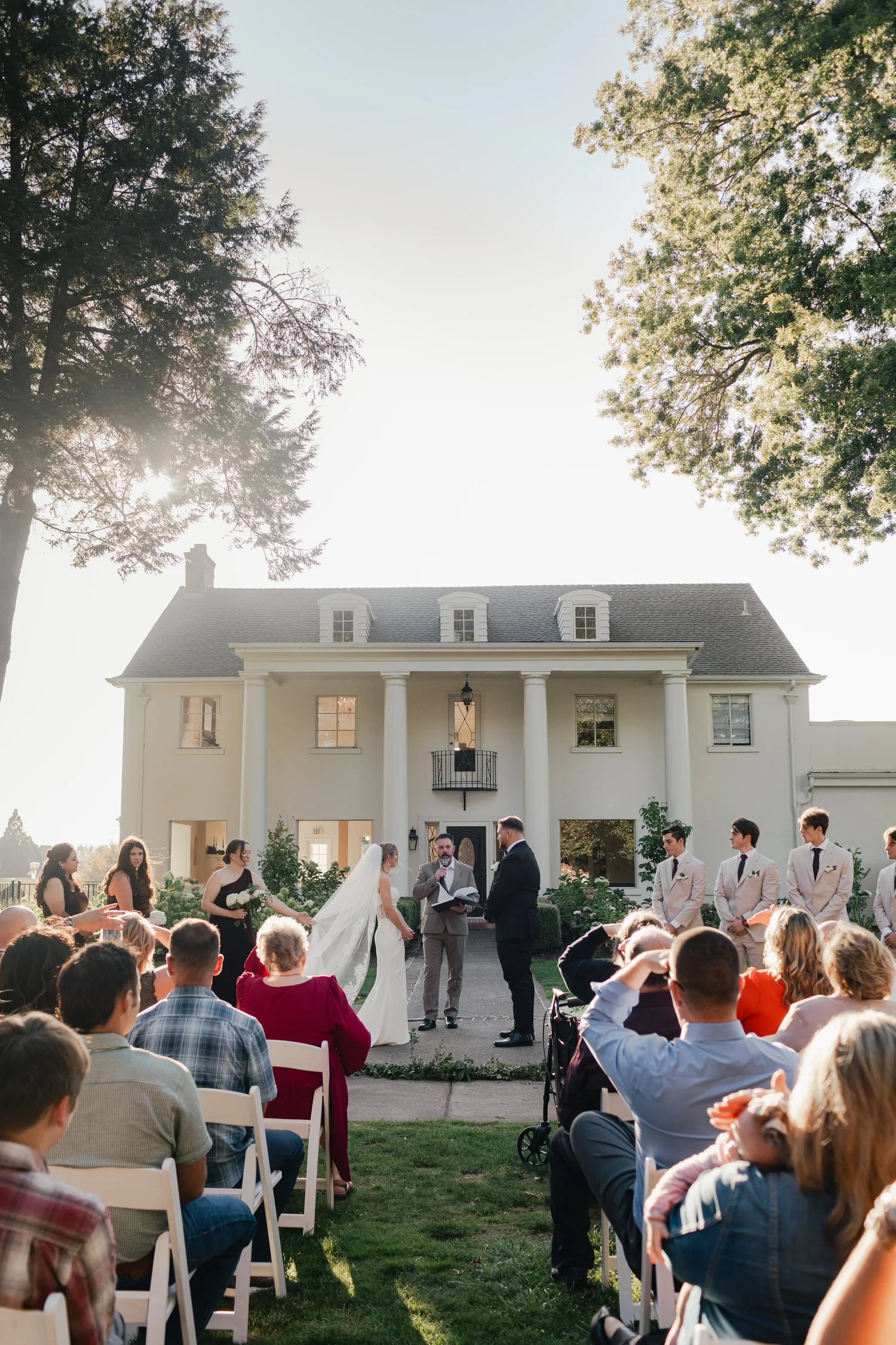 Romantic Wedding, at The Preserve, McMinnville Oregon