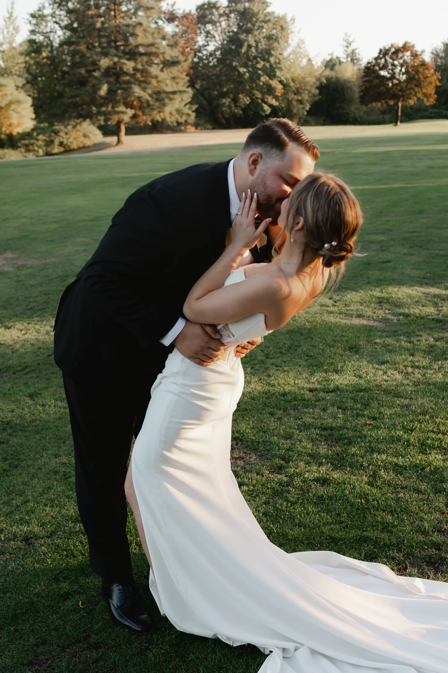 Romantic Wedding, at The Preserve, McMinnville Oregon
