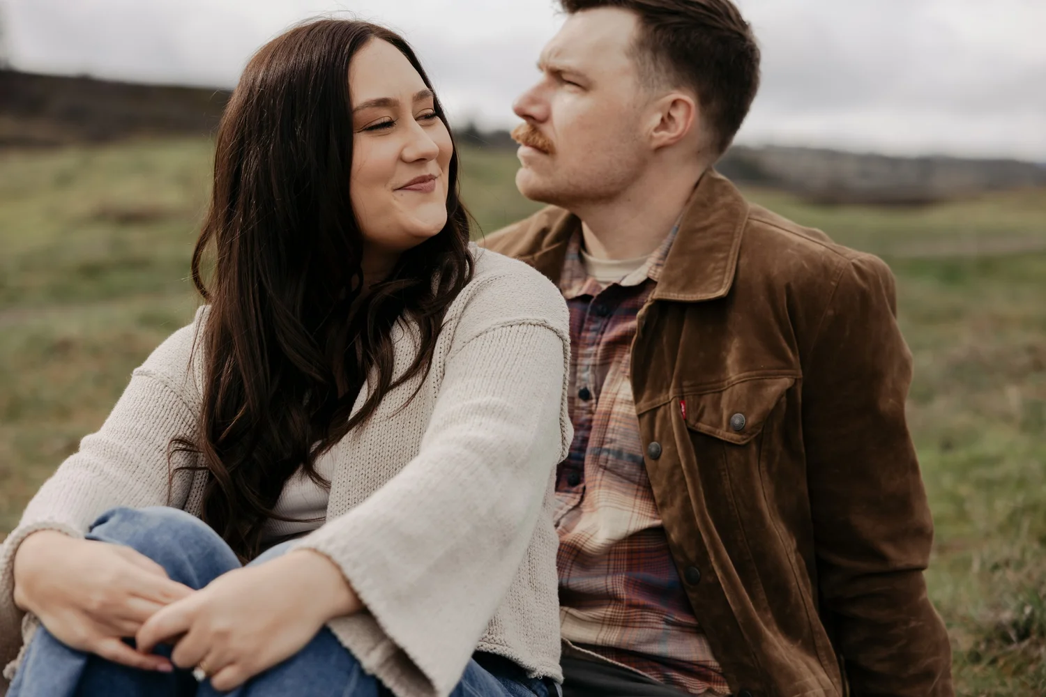 Columbia Gorge Dreamy Engagement Session