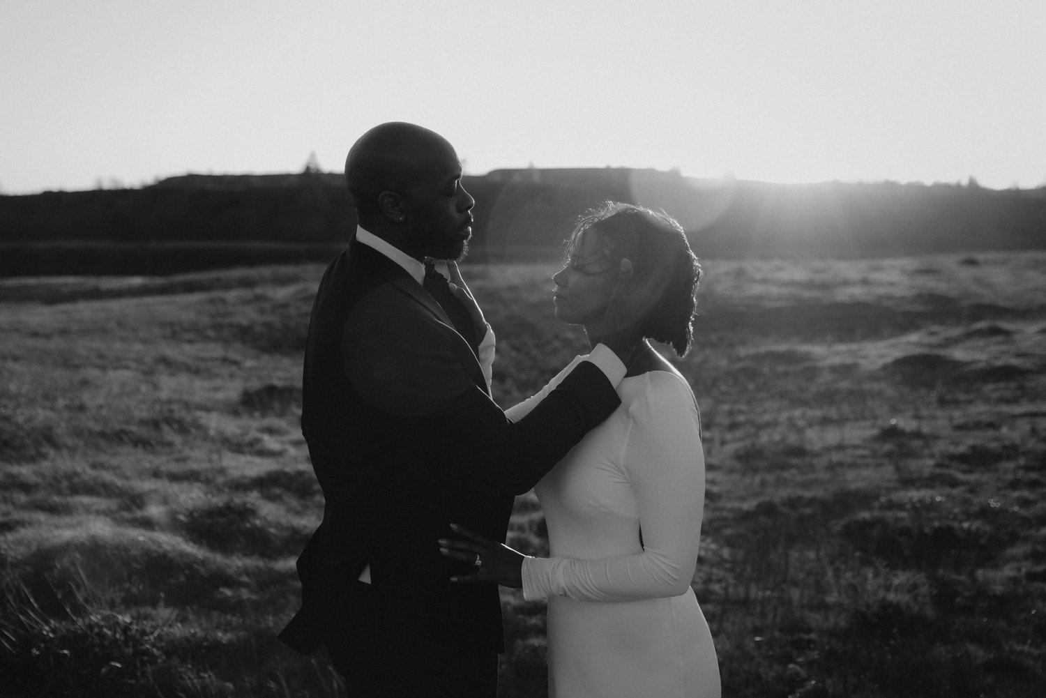 Columbia River Gorge Engagement Session at Golden Hour | Sabrina & Dennis