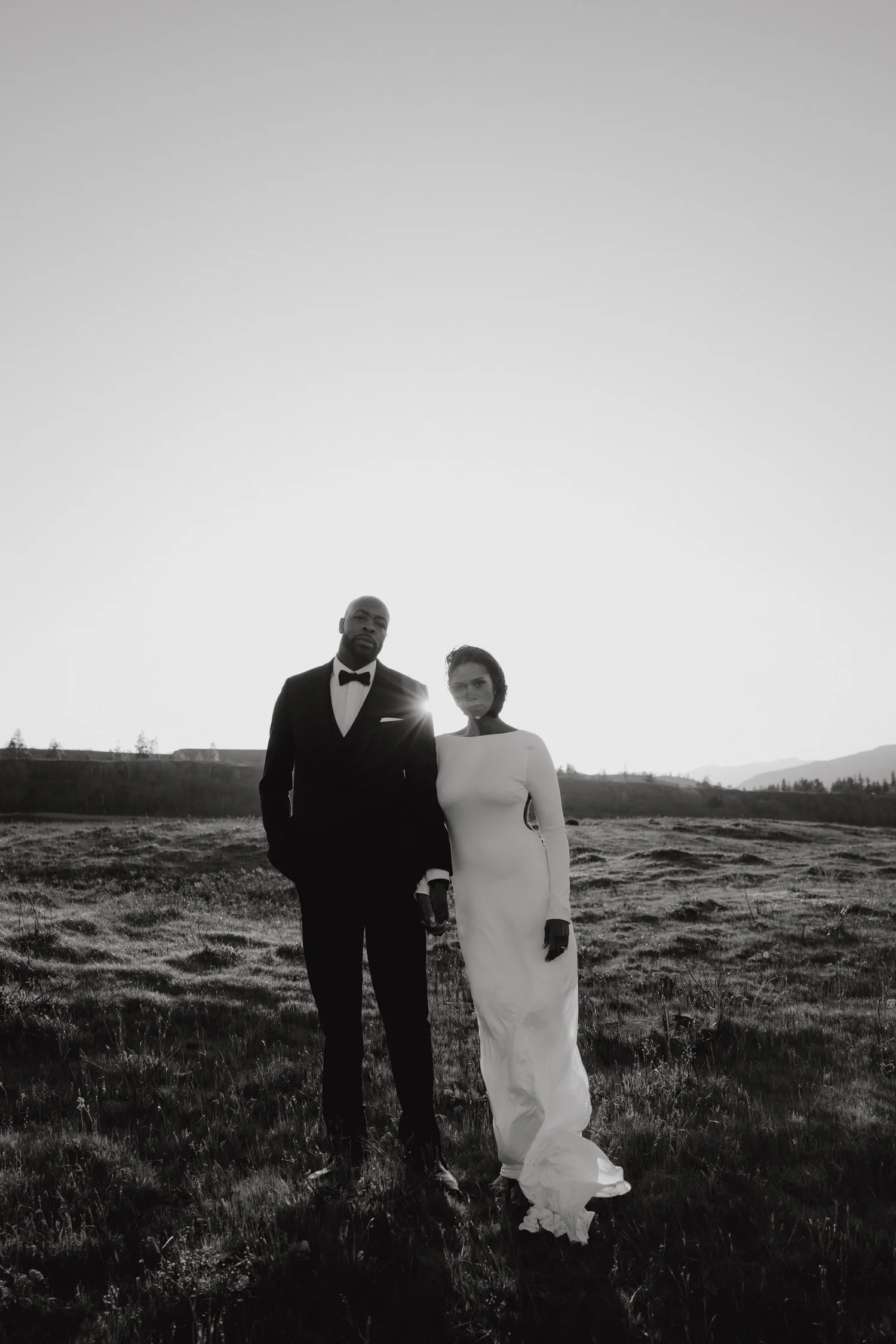 Columbia River Gorge Engagement Session at Golden Hour | Sabrina & Dennis
