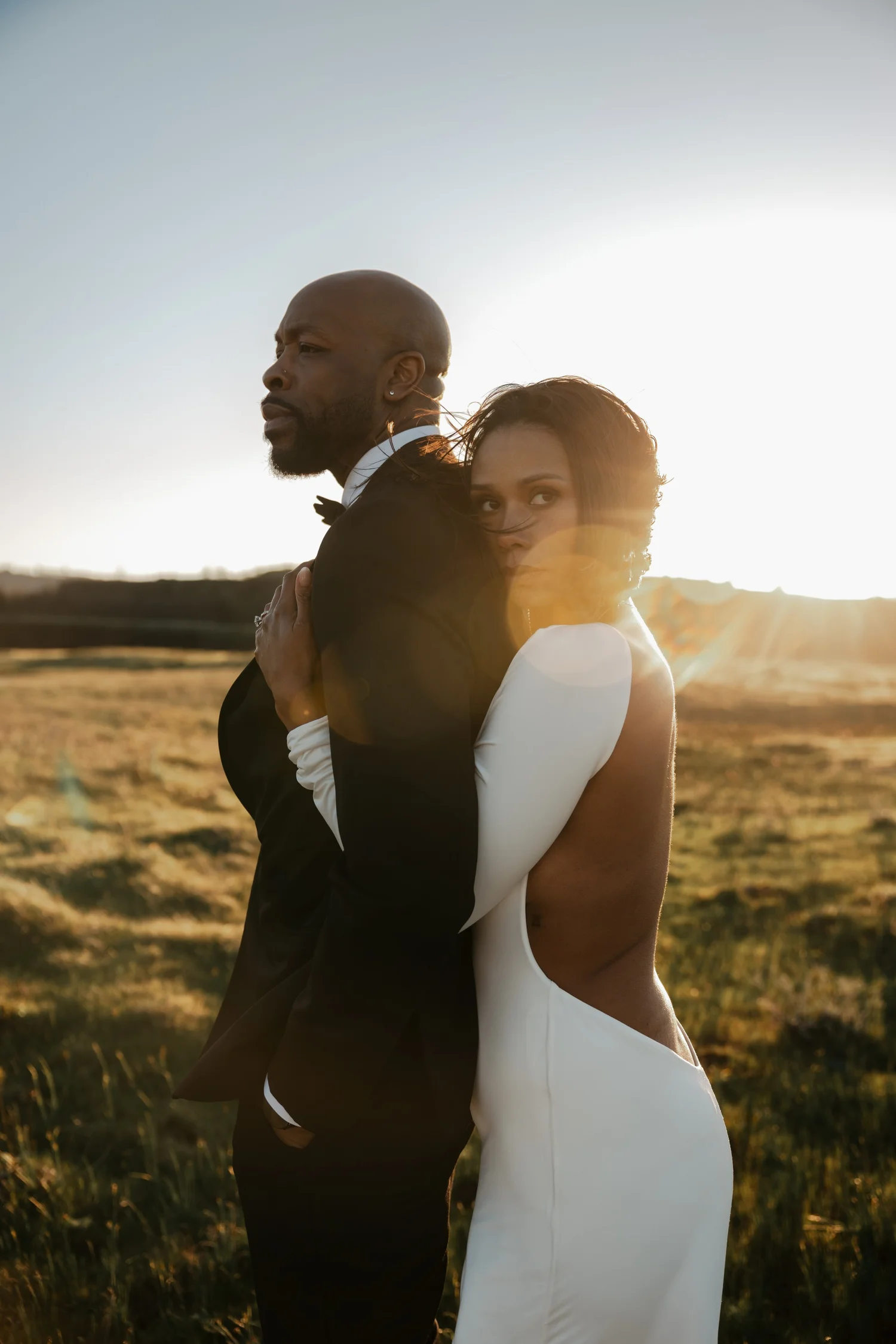 Columbia River Gorge Engagement Session at Golden Hour | Sabrina & Dennis