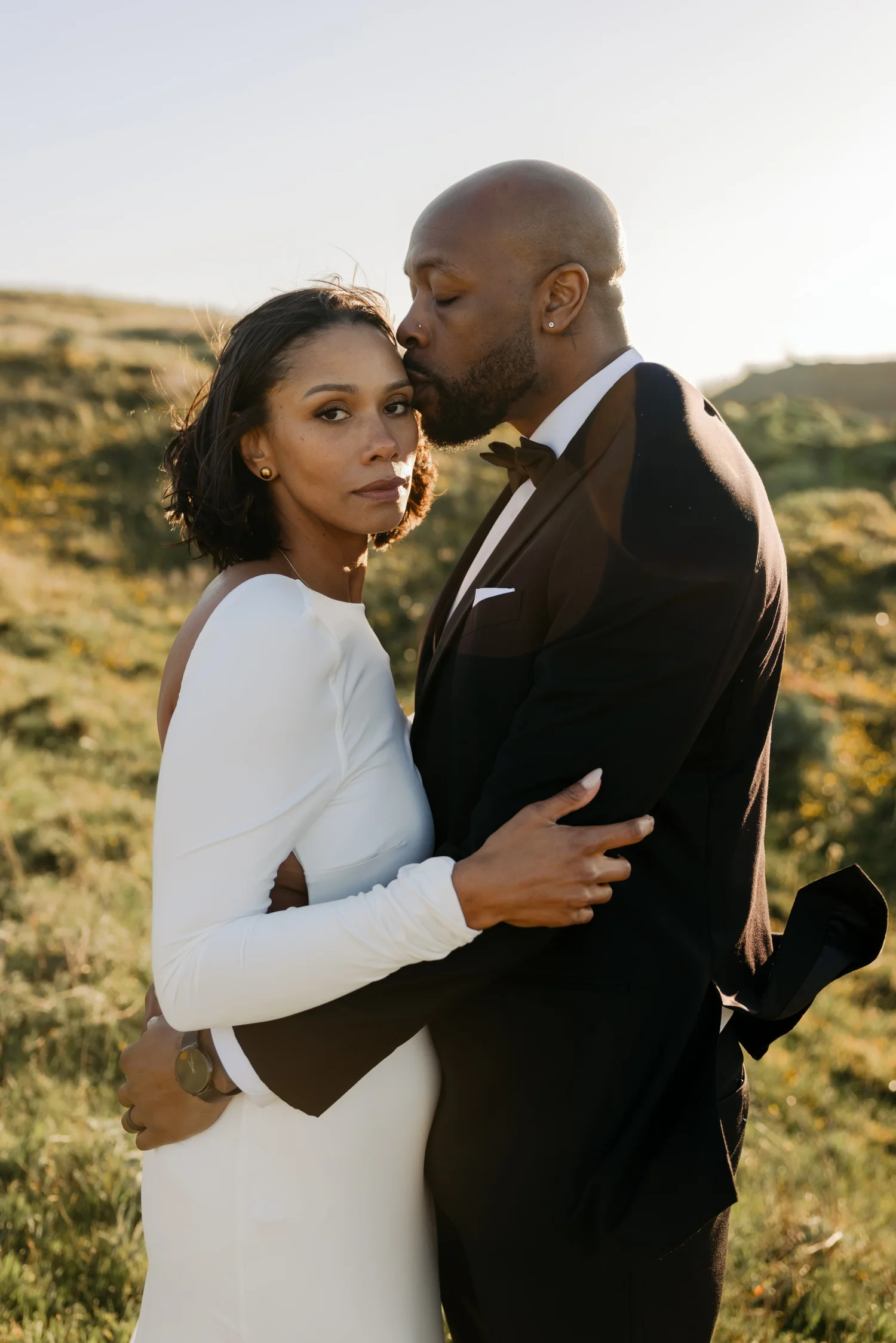 Columbia River Gorge Engagement Session at Golden Hour | Sabrina & Dennis