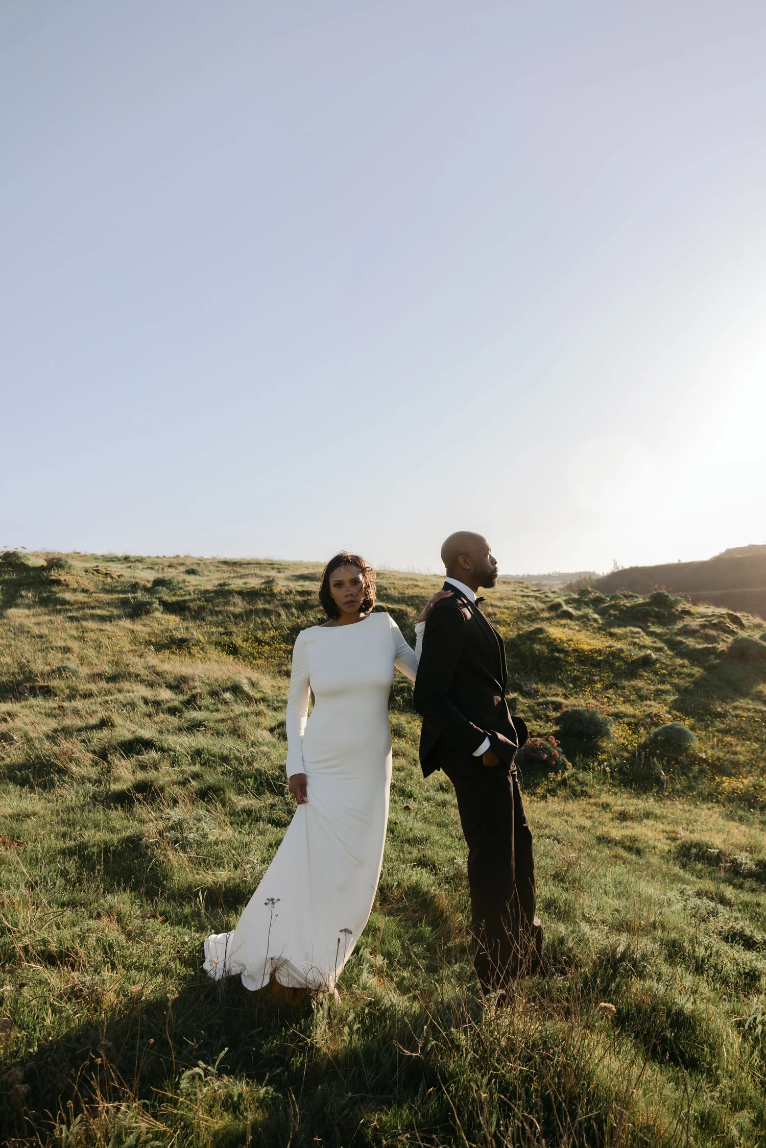 Columbia River Gorge Engagement Session at Golden Hour | Sabrina & Dennis